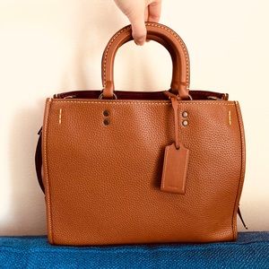 Coach Rogue 30 (Saddle Color) (NWT)